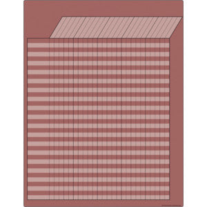 Deep Rose Incentive Write-On/Wipe-Off Chart 17x22 [TCR7923]