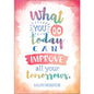 What You Do Today Can Improve All Your Tomorrows Positive Poster [TCR7557]