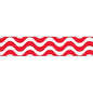 Wavy Red Sparkle Plus Bolder Border [T85415]