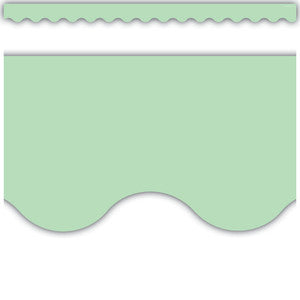 Mint Green Scalloped Border Trim [TCR8870]