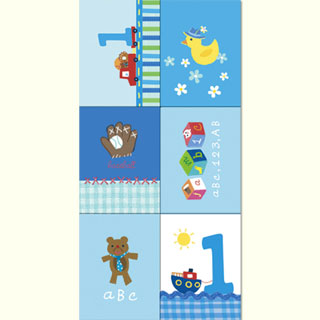 Baby Boy's First Birthday Stickers [1KSS2409]