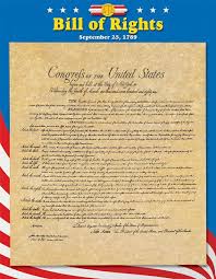 BILL OF RIGHTS Learning Chart 17x22 [T38276]