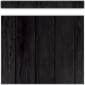 Black Wood Straight Border Trim [TCR9119]