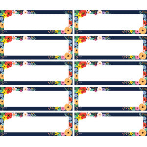 Wildflowers Labels Magnetic Accents [TCR77064]