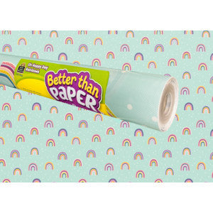 Better Than Paper Bulletin Board Roll - Oh Happy Day Rainbows [TCR77900]