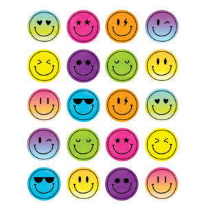 Brights 4Ever Smiley Faces Stickers [TCR6941]