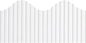 Bordette Decorative Border, 2 1/4 x 50' Roll, White [PAC37016]