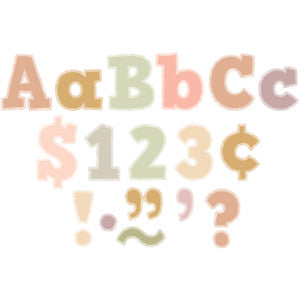 Terrazzo Tones Bold Block 4" Letters Combo Pack [TCR7233]