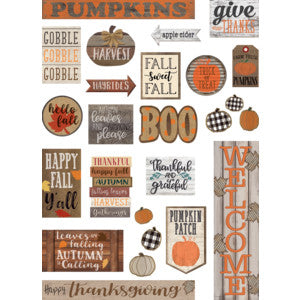 Home Sweet Classroom Happy Fall Mini Bulletin Board [TCR8734]