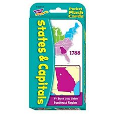 States & Capitals Pocket Flash Cards  [T23014]