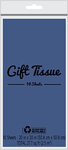 Gift Tissue Paper 10 Sheets Royal Blue [24377]