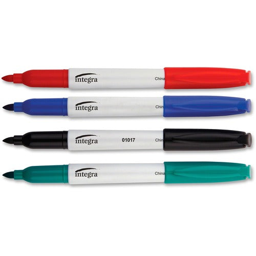 Integra Bullet Tip Dry-erase Whiteboard Marker Set [ITA01019]