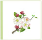Quilled Apple Blossoms All Occasion Greeting Card [BL1456]