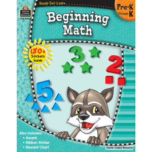 Ready-Set-Learn: Beginning Math PreK-K [TCR5953]