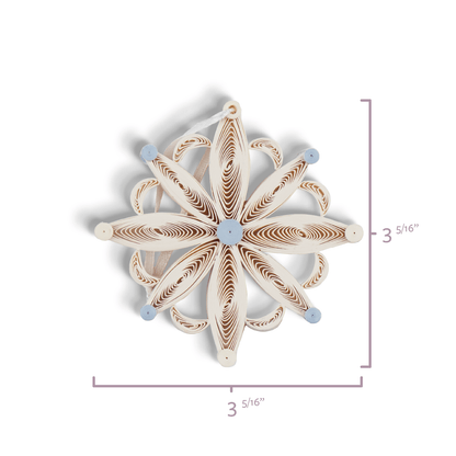 Quilled Snowflake Ornaments Box Set