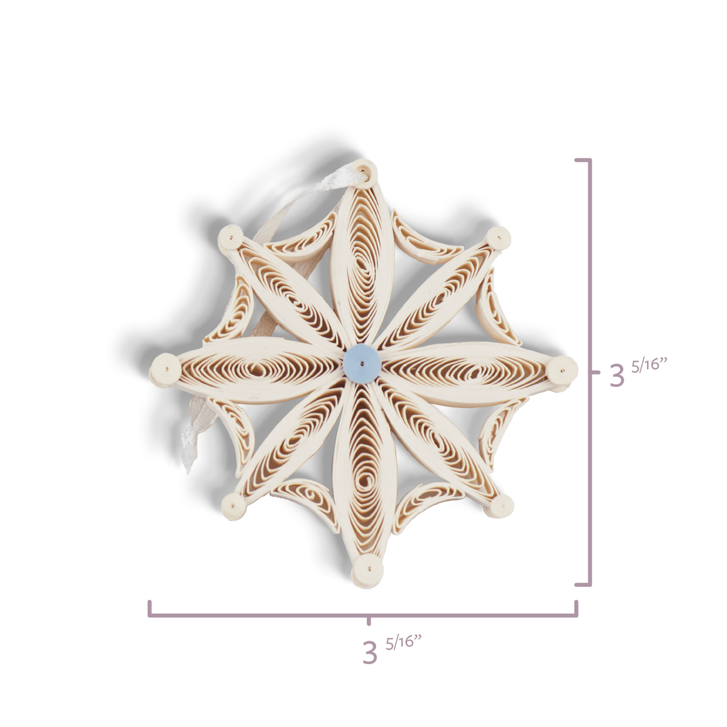 Quilled Snowflake Ornaments Box Set