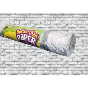 Better Than Paper Bulletin Board Roll - White Brick  [TCR77892]