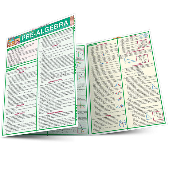 QuickStudy | PRE-ALGEBRA [227262]