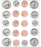 MONEY, US COINS SHAPE STICKERS [CD5261]