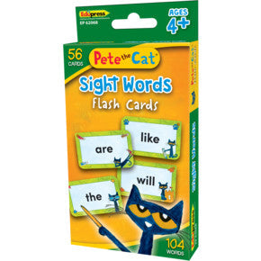 Pete the Cat Sight Words Flash Cards [TCR62068]