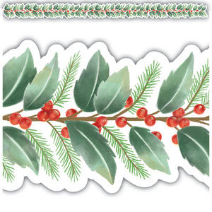 Holly Die-Cut Border Trim [TCR8867]