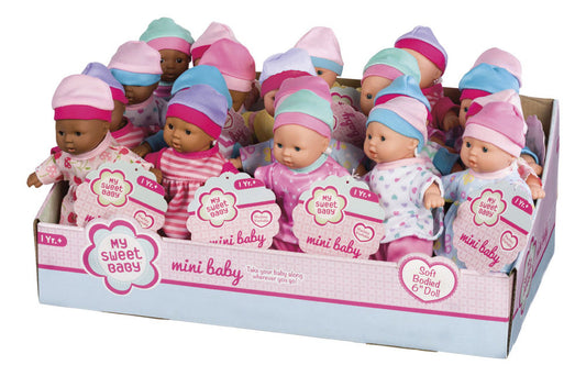 My Sweet Baby Mini Babies-Asst Skin Tones [65514]