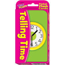 Telling Time Pocket Flash Cards [T23015]