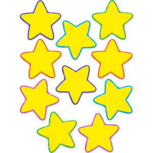 Yellow Stars Accents [TCR4591]