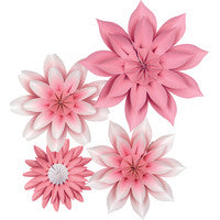 Pink Blossoms Paper Flowers [TCR8543]