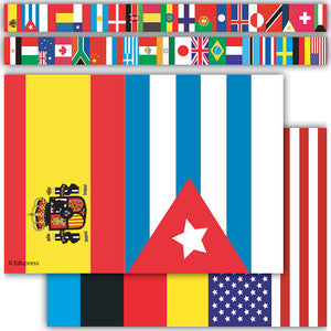International Flags Straight Border Trim [TCR60595]