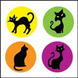 Halloween Cats Incentive Stickers [SE2656]