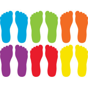Spot On Carpet Markers Footprints - 7" [TCR77470]