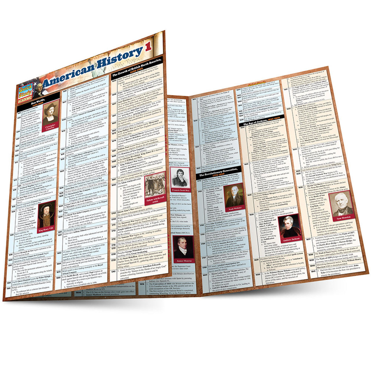 QuickStudy | AMERICAN HISTORY 1 [220275]