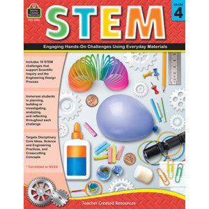STEM: Engaging Hands-On Grade 4 [TCR8184]