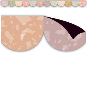 Terrazzo Tones Scalloped Magnetic Border [TCR77585]