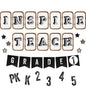 Bulletin Board Set-Industrial Chic-Inspirational Sayings-Mini Bulletin Board (35 Pieces) [CD110400]