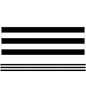 Border-Schoolgirl Style-Industrial Chic-Black And White Stripes-Straight Borders [CD108341]