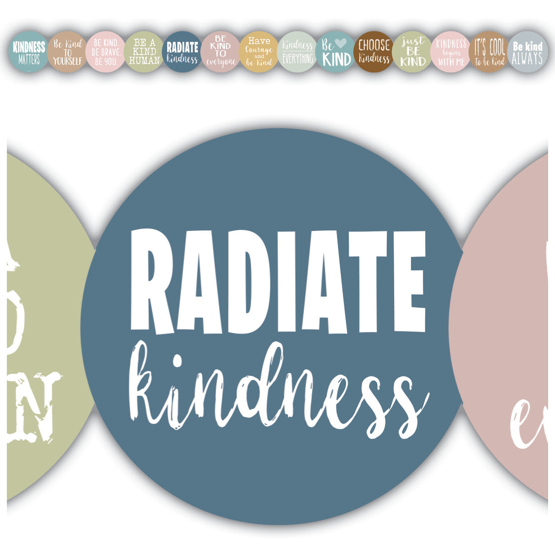 Everyone is Welcome Kindness Die-Cut Border Trim [TCR7169]
