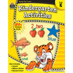 Ready-Set-Learn: Kindergarten Activities [TCR5959]