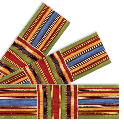 Kente Cloth Bolder Borders Trim [T85092]
