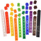 Childcraft Linking Manipulative Cubes, 3/4 Inches, Assorted Colors, Set of 100 [264681]