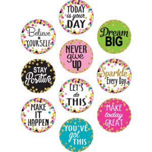 Confetti Positive Sayings Accents [TCR8890]