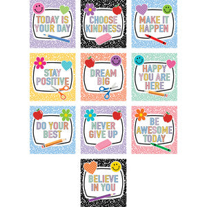 Cool for School Positive Sayings Accents [TCR9307]