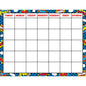 Superhero Calendar Chart 17x22 [TCR7569]