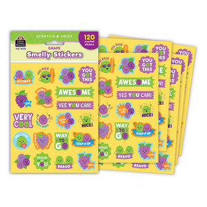 Grape Smelly Stickers [TCR9448]