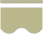 Olive Green Scalloped Border Trim [TCR7216]