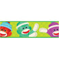 Sock Monkeys Border [T85100]