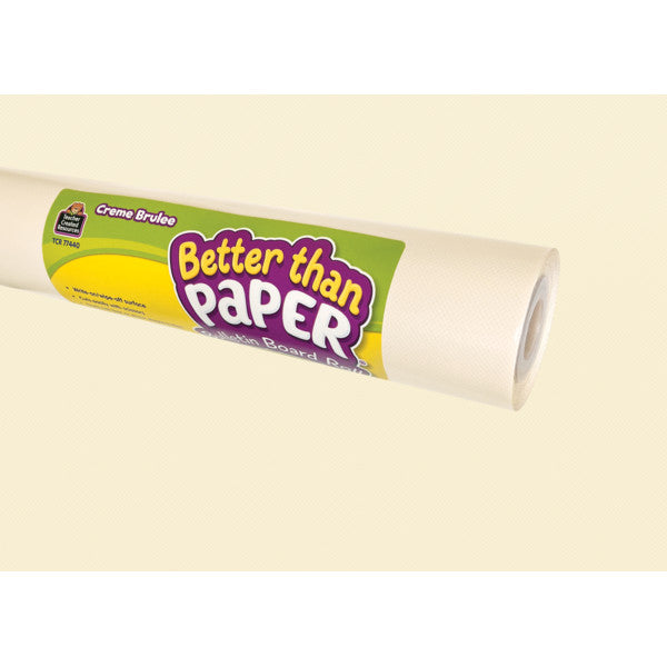 Better Than Paper Bulletin Board Roll - Creme Brulee [TCR77440]