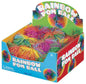 Rainbow Pom Ball, 4 inches [7809]