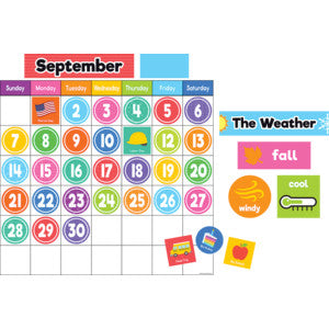Colorful Magnetic Calendar Set [TCR77067]